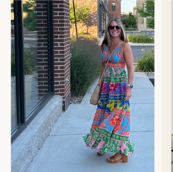 Farm Rio Mix Mididress - Picture 4 of 6